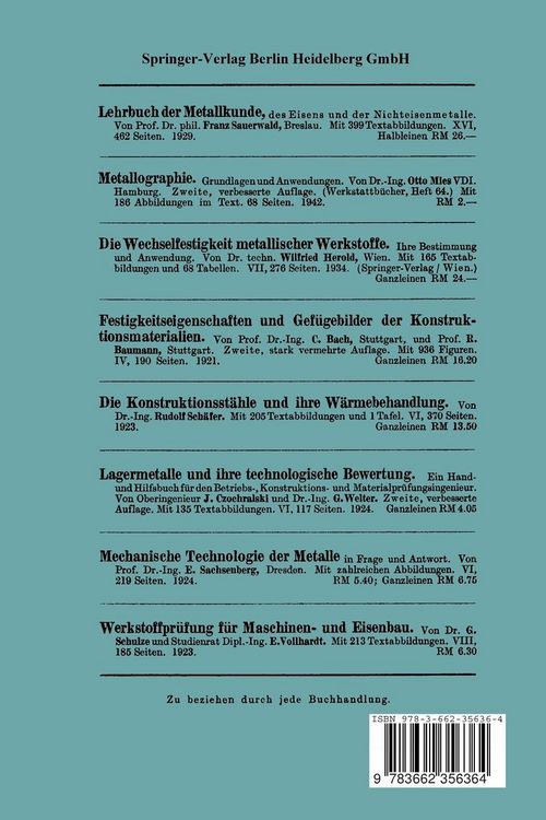 Produktbild: Leitfaden der Werkstoffkunde