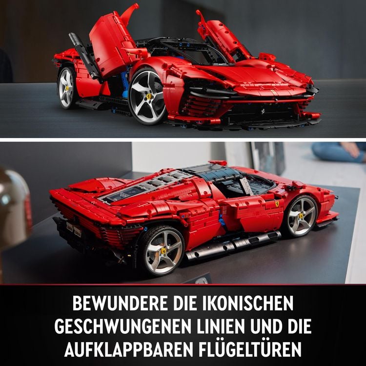Produktbild: LEGO Technic 42143 Ferrari Daytona SP3 Modellauto Bausatz, Sammlerst&uuml;ck