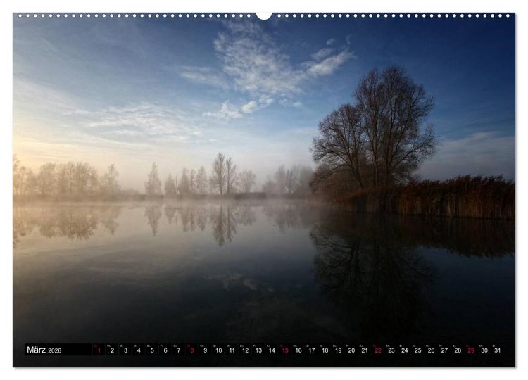 Produktbild: Entschleunigung - Zeit zum Durchatmen (Wandkalender 2026 DIN A2 quer), CALVENDO Monatskalender