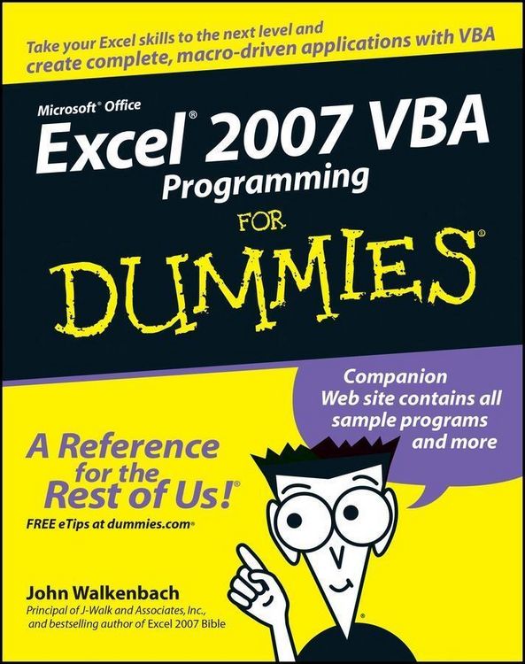 Produktbild: Excel 2007 VBA Programming For Dummies