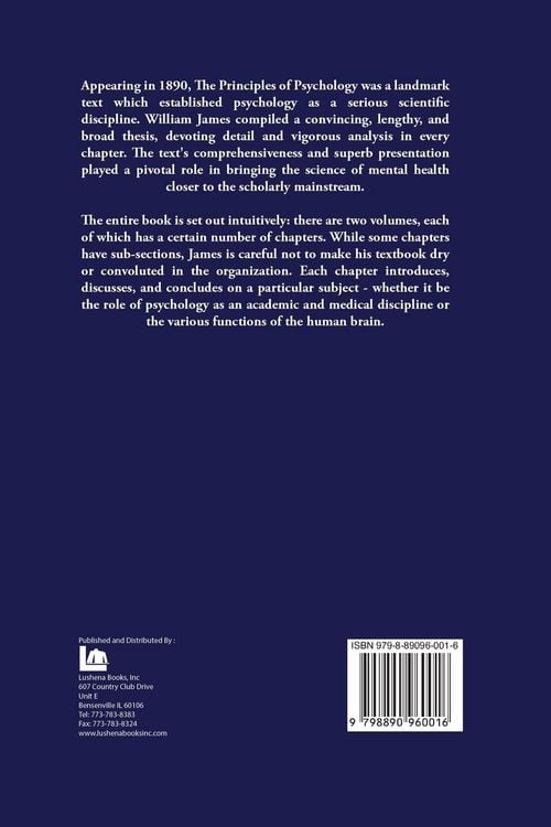 Produktbild: The Principles of Psychology Volume 2 of 2
