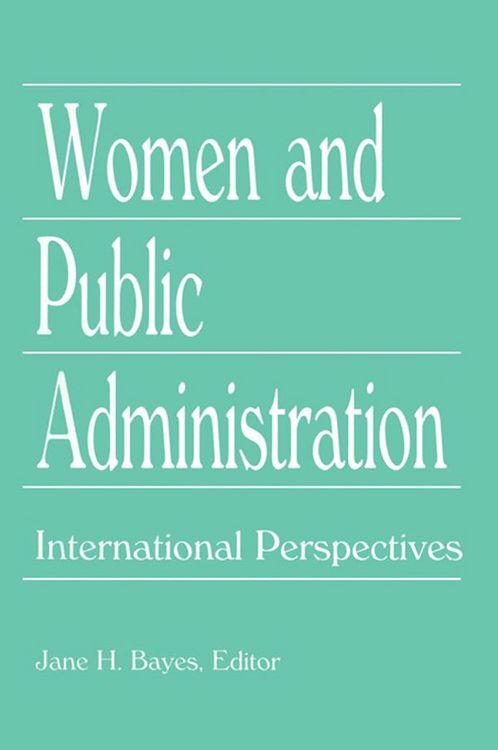 Produktbild: Women and Public Administration