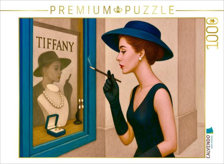 Produktbild: CALVENDO Puzzle Fr&uuml;hst&uuml;ck bei Tiffany | 1000 Teile Lege-Gr&ouml;&szlig;e 64x48cm Foto-Puzzle f&uuml;r gl&uuml;ckliche Stunden