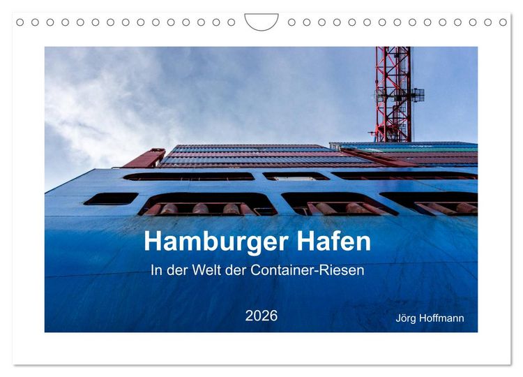 Produktbild: Hamburger Hafen - In der Welt der Container-Riesen (Wandkalender 2026 DIN A4 quer), CALVENDO Monatskalender