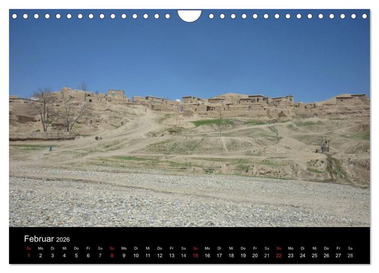 Produktbild: Afghanistan (Wandkalender 2026 DIN A4 quer), CALVENDO Monatskalender