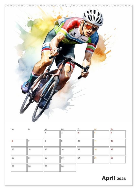 Produktbild: Aktivit&auml;ten im Sport (hochwertiger Premium Wandkalender 2026 DIN A2 hoch), Kunstdruck in Hochglanz