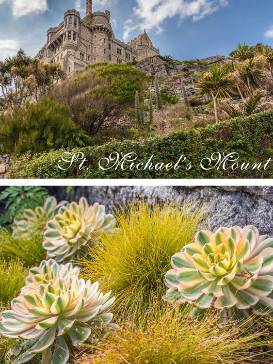 Produktbild: CALVENDO Puzzle Die G&auml;rten von St. Michael's Mount in Cornwall, England 1000 Teile Lege-Gr&ouml;&szlig;e 48 x 64 cm Foto-Puzzle Bild von Christian M&uuml;ringer