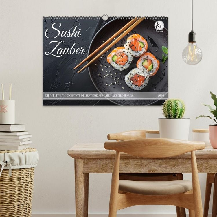 Produktbild: Sushi Zauber (Wandkalender 2026 DIN A3 quer), CALVENDO Monatskalender