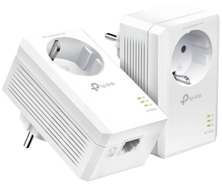 Produktbild: TP-LINK TL-PA7019P KIT(DE) Powerline Starter Kit TL-PA7019P KIT(DE) 1 GBit/s