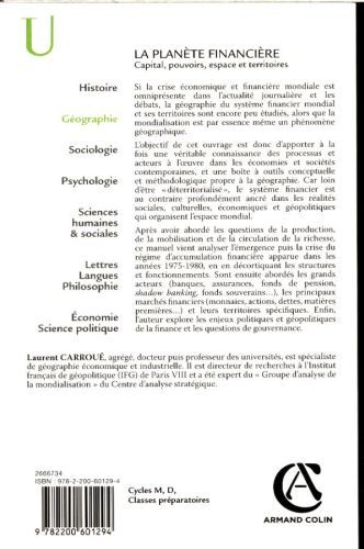 Produktbild: La planete financiere