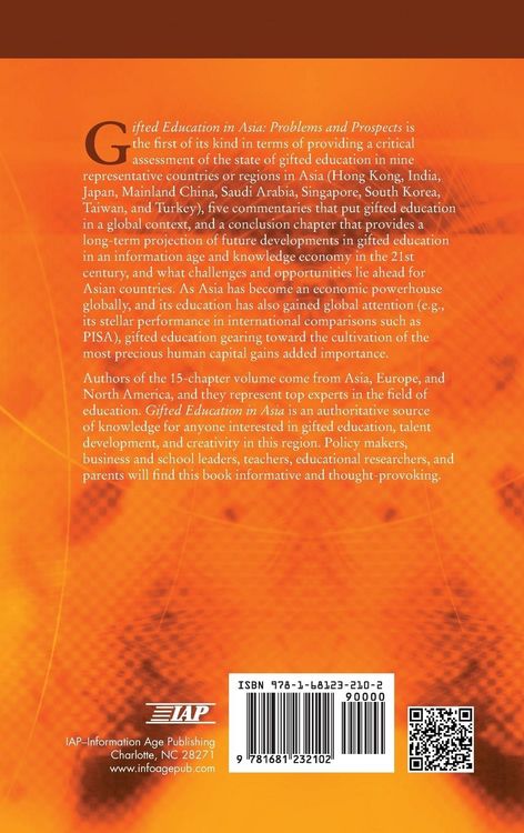 Produktbild: Gifted Education in Asia