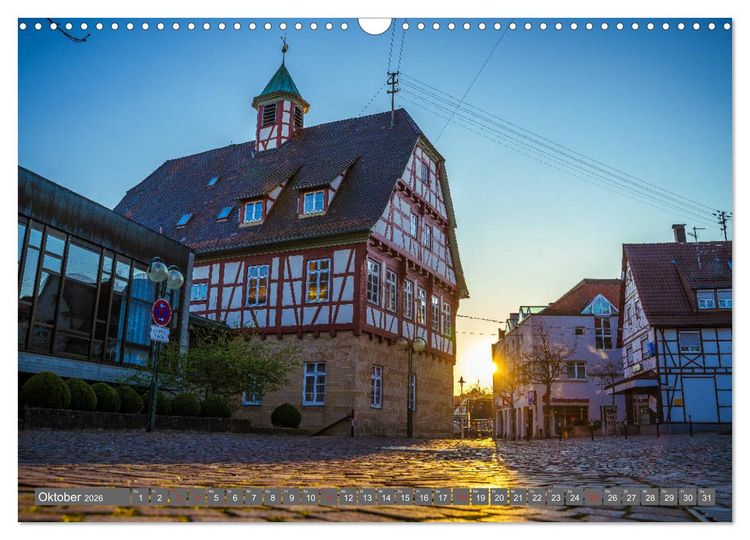 Produktbild: Impressionen aus Leinfelden-Echterdingen 2026 (Wandkalender 2026 DIN A3 quer), CALVENDO Monatskalender