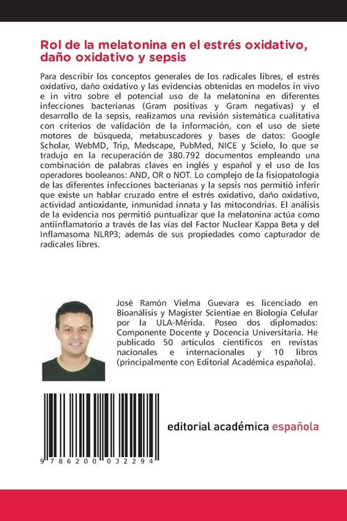 Produktbild: Rol de la melatonina en el estr&eacute;s oxidativo, da&ntilde;o oxidativo y sepsis