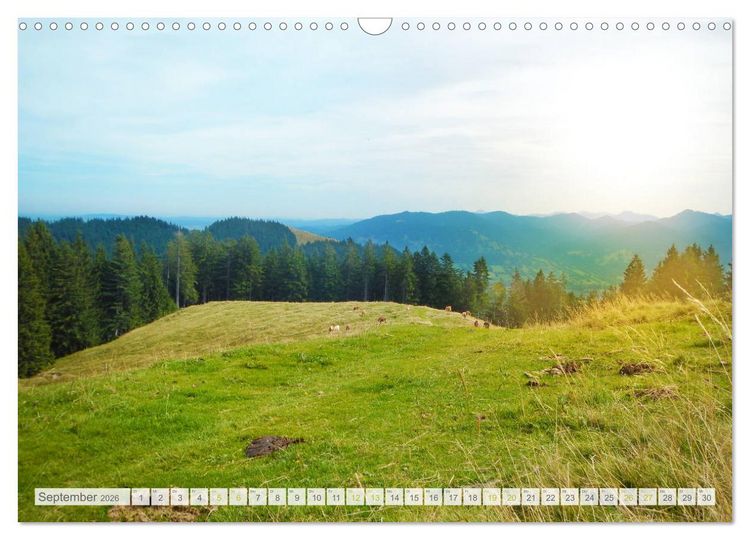 Produktbild: Wundersch&ouml;nes Oberbayern (Wandkalender 2026 DIN A3 quer), CALVENDO Monatskalender