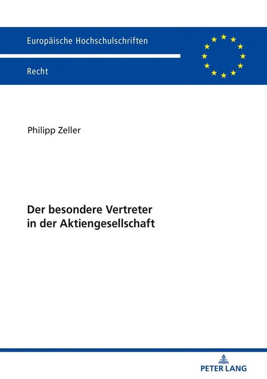 Produktbild: Der besondere Vertreter in der Aktiengesellschaft