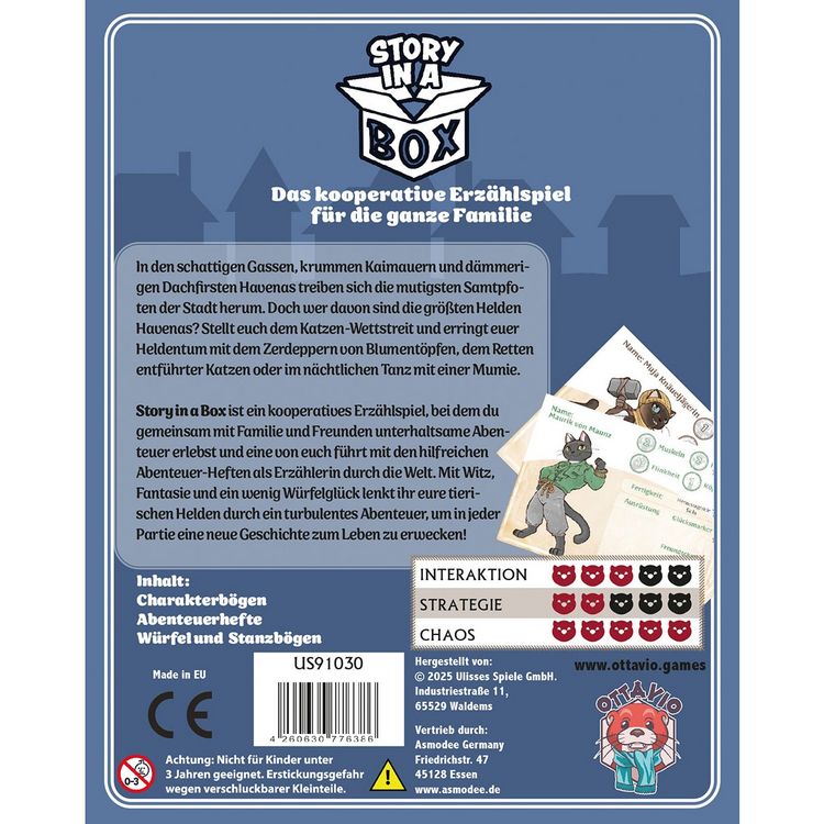 Produktbild: Ottavio - Story in a Box Havenas Gr&ouml;&szlig;te Helden, Kartenspiel