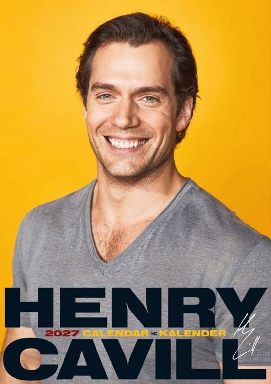 Produktbild: Henry Cavill Kalender 2027 - Der Star aus The Witcher