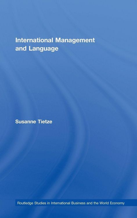 Produktbild: International Management and Language