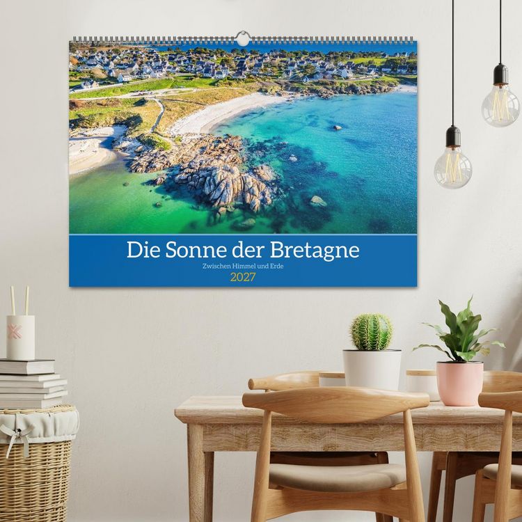 Produktbild: Die Sonne der Bretagne &ndash; Zwischen Himmel und Erde (Wandkalender 2027 DIN A2 quer), CALVENDO Monatskalender