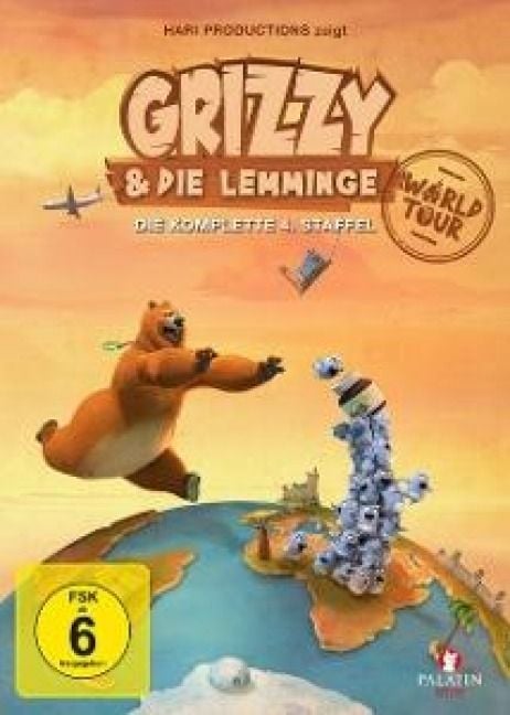 Produktbild: Grizzy & die Lemminge - Die komplette 4. Staffel [3 DVDs]