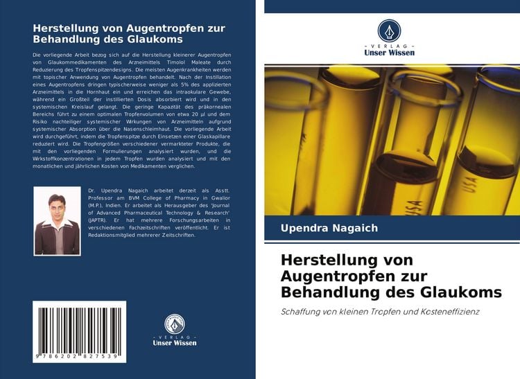 Produktbild: Herstellung von Augentropfen zur Behandlung des Glaukoms