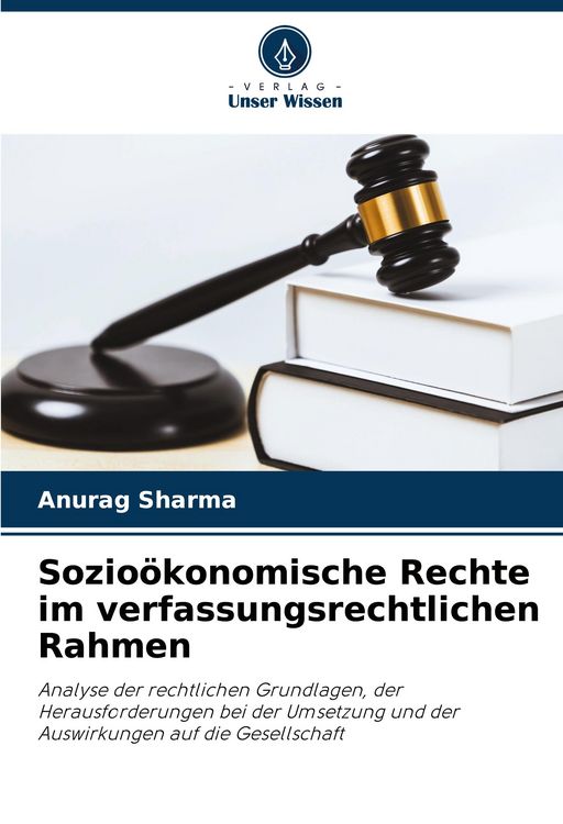 Produktbild: Sozio&ouml;konomische Rechte im verfassungsrechtlichen Rahmen