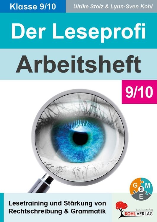 Produktbild: Der Leseprofi / Arbeitsheft - Fit durch Lesetraining / Klasse 9-10