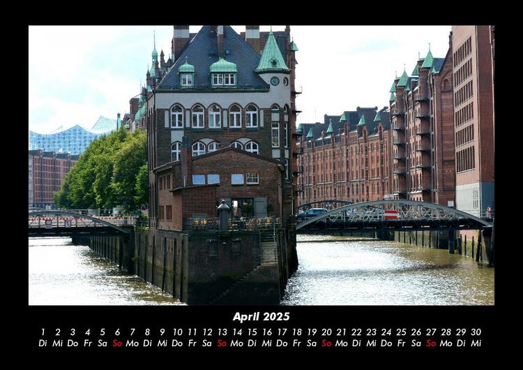 Produktbild: Hamburg 2025 Fotokalender DIN A3