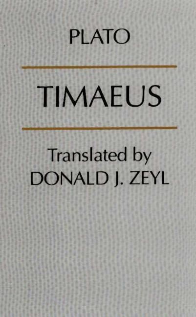 Produktbild: Plato: Timaeus