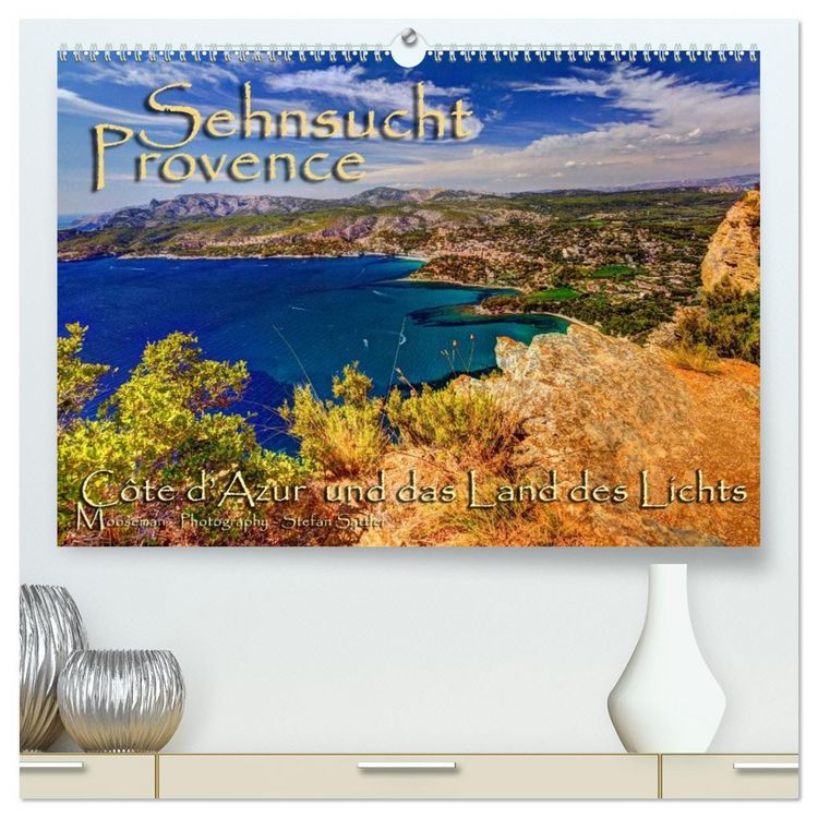 Produktbild: Sehnsucht Provence - Land des Lichts (hochwertiger Premium Wandkalender 2026 DIN A2 quer), Kunstdruck in Hochglanz