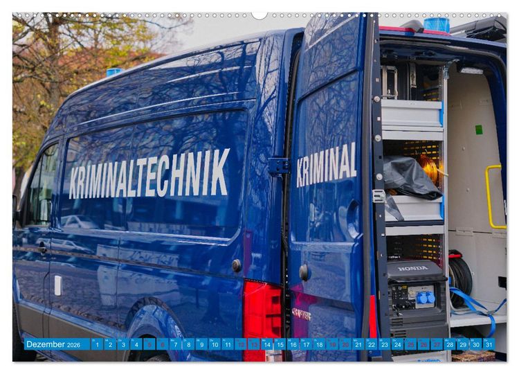 Produktbild: Aktionstag der Polizei (hochwertiger Premium Wandkalender 2026 DIN A2 quer), Kunstdruck in Hochglanz