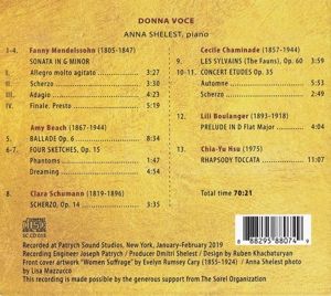 Produktbild: Donna Voce-Werke f&uuml;r Klavier solo