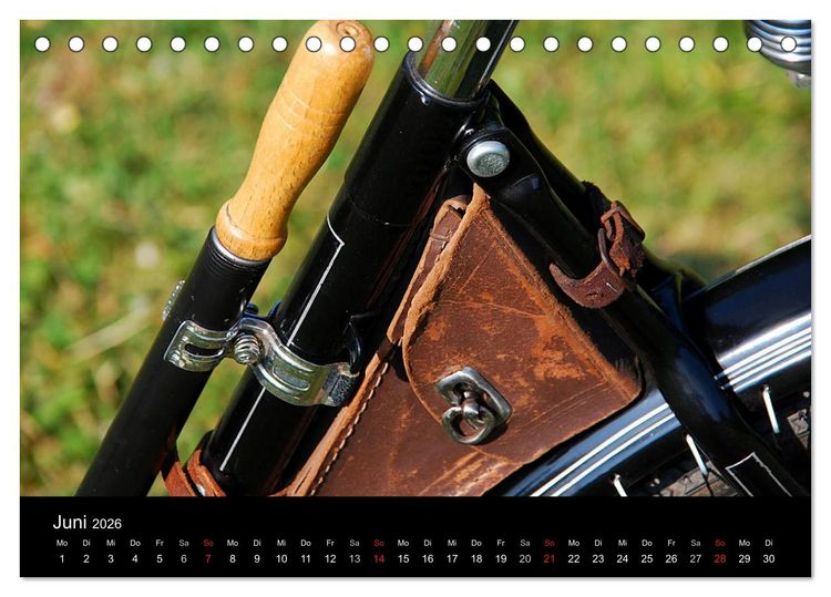 Produktbild: 1937 ADLER Fahrrad (Tischkalender 2026 DIN A5 quer), CALVENDO Monatskalender