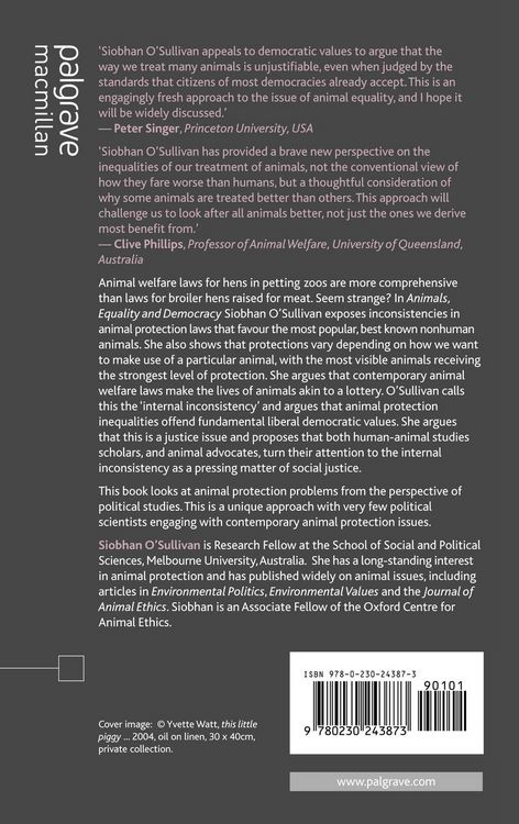 Produktbild: Animals, Equality and Democracy