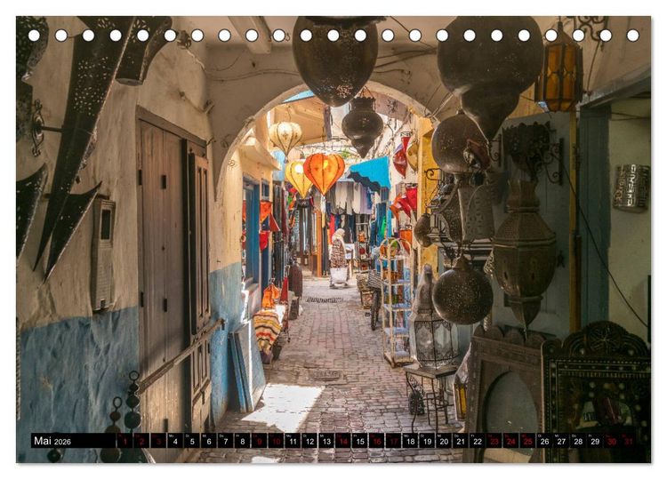Produktbild: Marokko - Essaouira (Tischkalender 2026 DIN A5 quer), CALVENDO Monatskalender