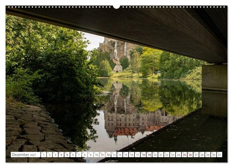 Produktbild: Sommerliches Sigmaringen (hochwertiger Premium Wandkalender 2027 DIN A2 quer), Kunstdruck in Hochglanz