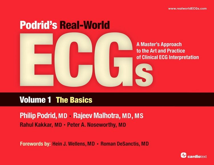 Produktbild: Podrid's Real-World ECGs: Volume 1, The Basics