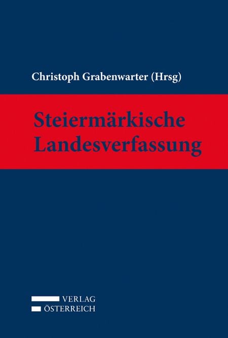 Produktbild: Steierm&auml;rkische Landesverfassung