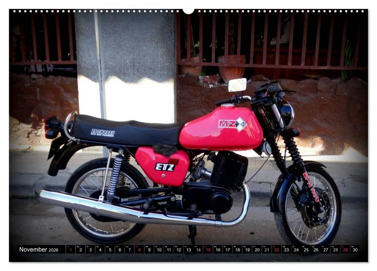 Produktbild: Motorrad-Legenden - MZ (Wandkalender 2026 DIN A2 quer), CALVENDO Monatskalender