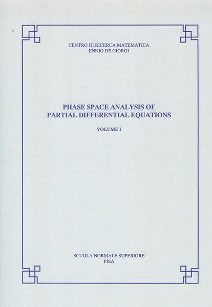 Produktbild: Phase space analysis of partial differential equations
