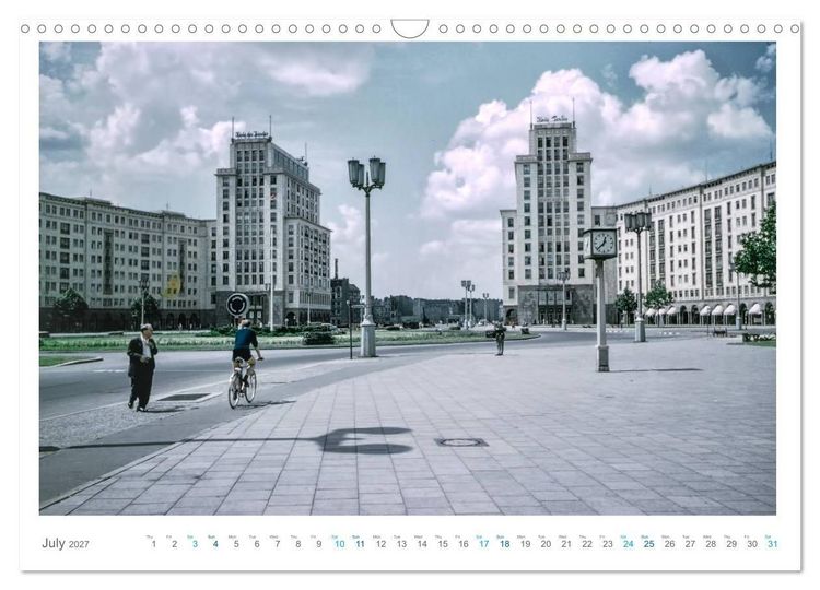 Produktbild: Berlin - Vintage Views (Wall Calendar 2027 DIN A3 landscape), CALVENDO 12 Month Wall Calendar