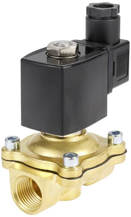 Produktbild: TRU COMPONENTS TC-11331340 Direktgesteuertes Ventil 230 V/AC G 1/2 Nennweite (Details) 15 mm 1 St.