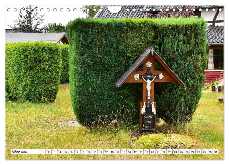 Produktbild: Faszinierende Hecken - Gr&uuml;ne Sch&ouml;nheiten im Monschauer Land (Wandkalender 2026 DIN A4 quer), CALVENDO Monatskalender