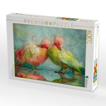 Produktbild: CALVENDO Puzzle Bunte Fantasiev&ouml;gel | 1000 Teile Lege-Gr&ouml;&szlig;e 64x48cm Foto-Puzzle f&uuml;r gl&uuml;ckliche Stunden