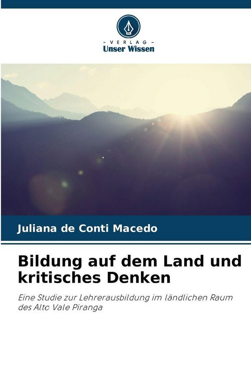 Produktbild: Bildung auf dem Land und kritisches Denken