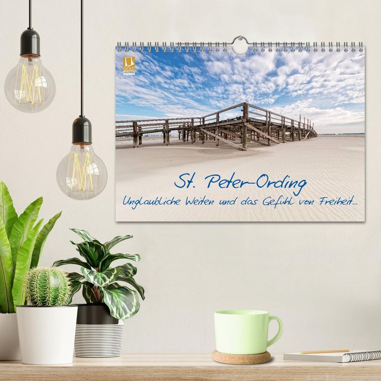 Produktbild: St. Peter-Ording (Wandkalender 2026 DIN A4 quer), CALVENDO Monatskalender