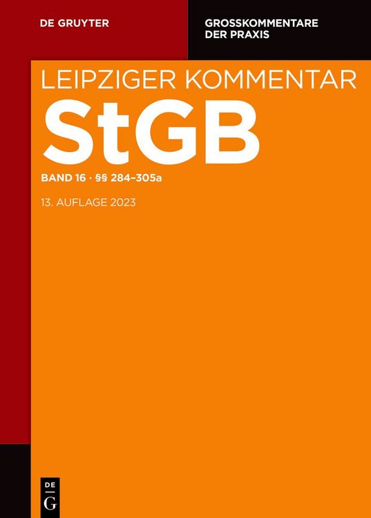 Produktbild: &sect;&sect; 284-305a