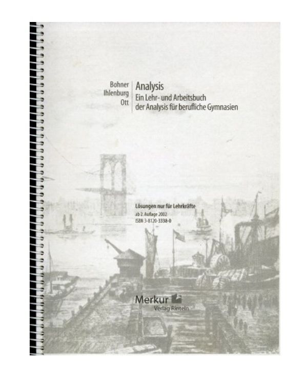 Produktbild: Mathematik f&uuml;r berufliche Gymnasien. Jahrgangsstufen 1 und 2