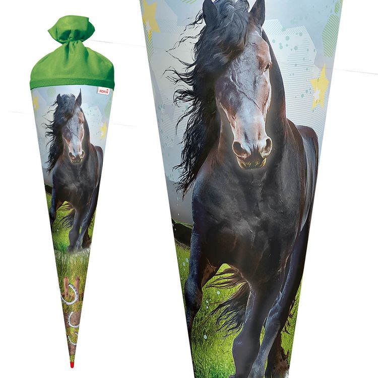 Produktbild: Motivschult&uuml;te 70 cm, Power Horse