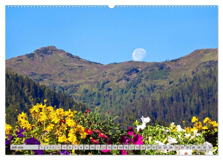 Produktbild: Herzliche Gr&uuml;&szlig;e aus Flachau (Wandkalender 2026 DIN A2 quer), CALVENDO Monatskalender
